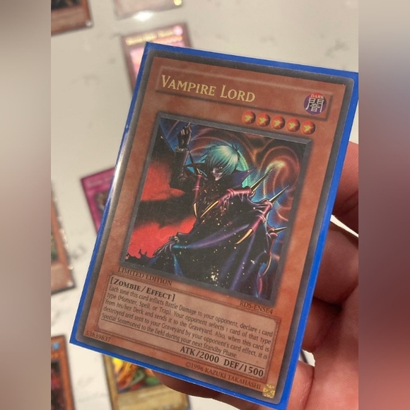 yugioh card vampire lord PSA 9 - Yu-Gi-Oh Card - DCR-000